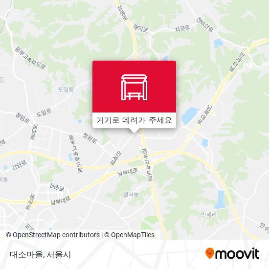 대소마을 지도
