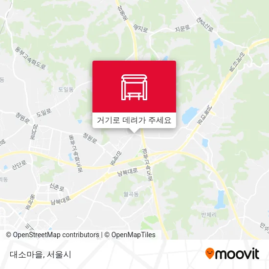 대소마을 지도
