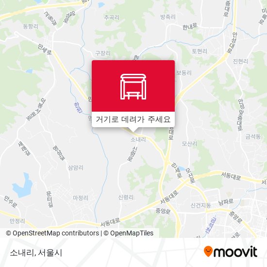 소내리 지도