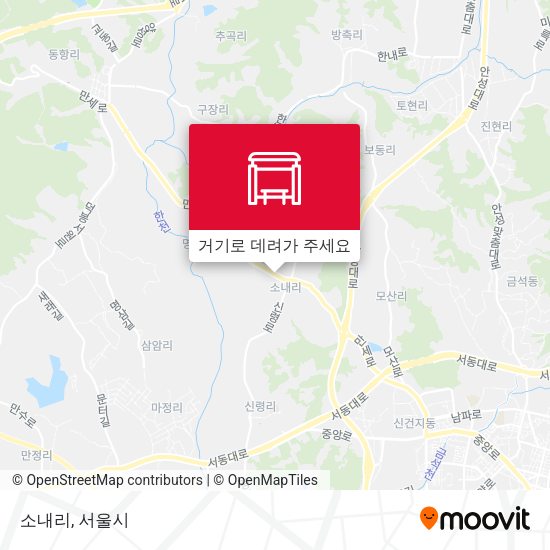 소내리 지도