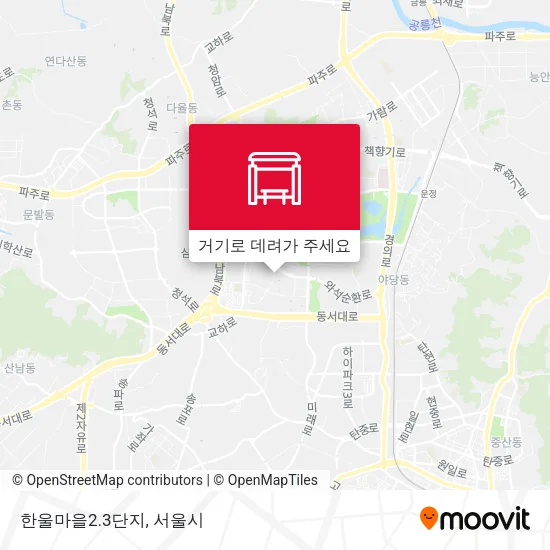 한울마을2.3단지 지도