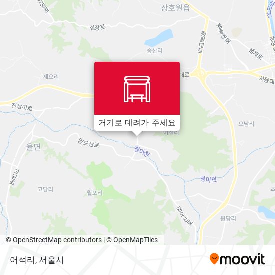 어석리 지도