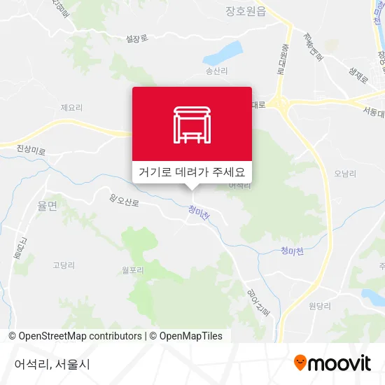 어석리 지도