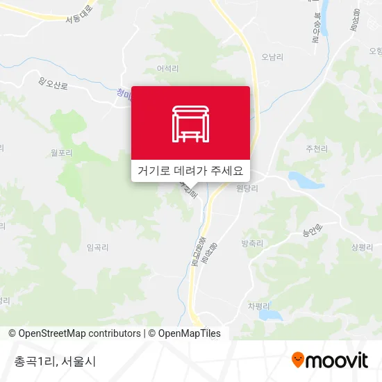 총곡1리 지도