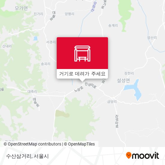 수산삼거리 지도