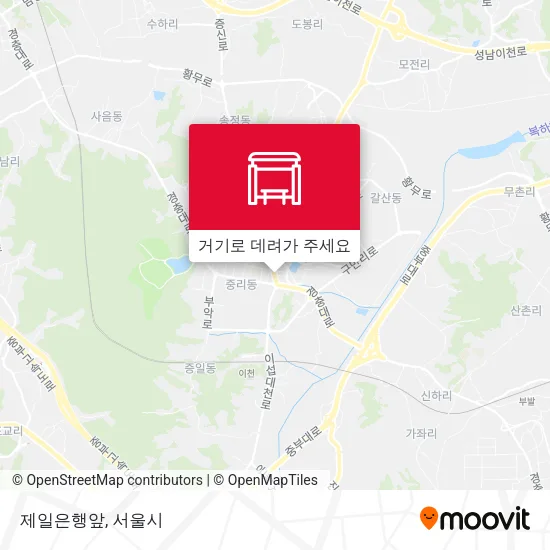 제일은행앞 지도