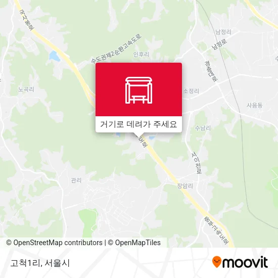 고척1리 지도