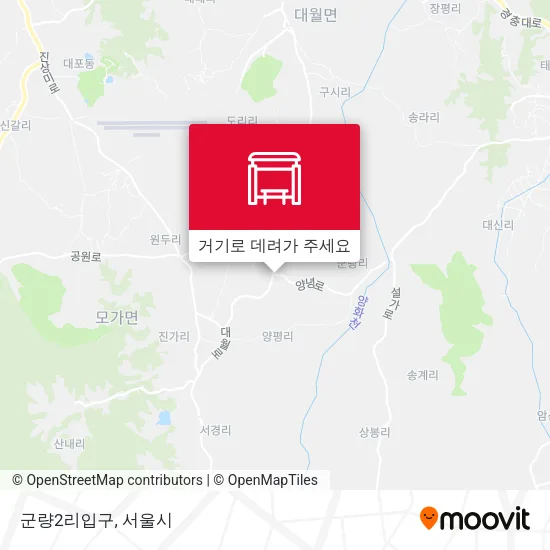 군량2리입구 지도