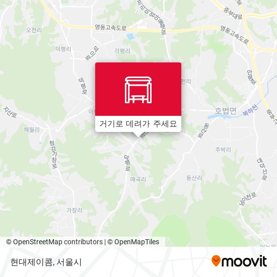 현대제이콤 지도