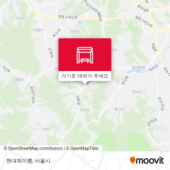 현대제이콤 지도
