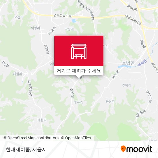 현대제이콤 지도