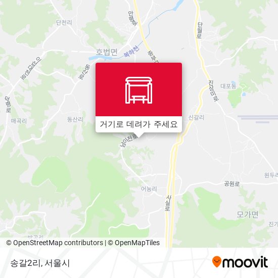 송갈2리 지도