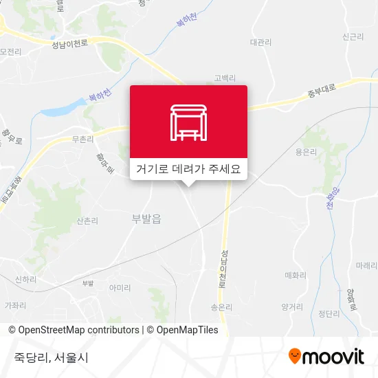 죽당리 지도