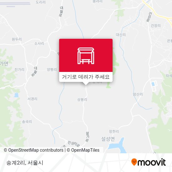 송계2리 지도