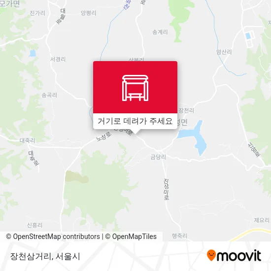 장천삼거리 지도