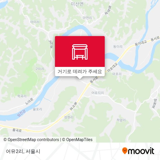 어유2리 지도