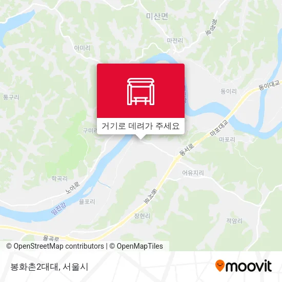 봉화촌2대대 지도