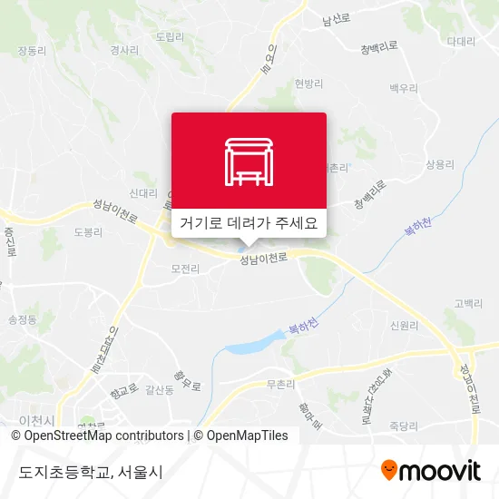 도지초등학교 지도