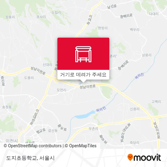 도지초등학교 지도
