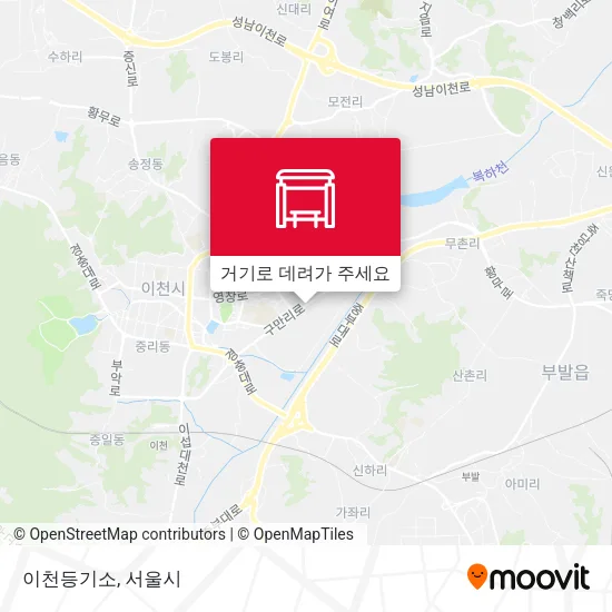 이천등기소 지도