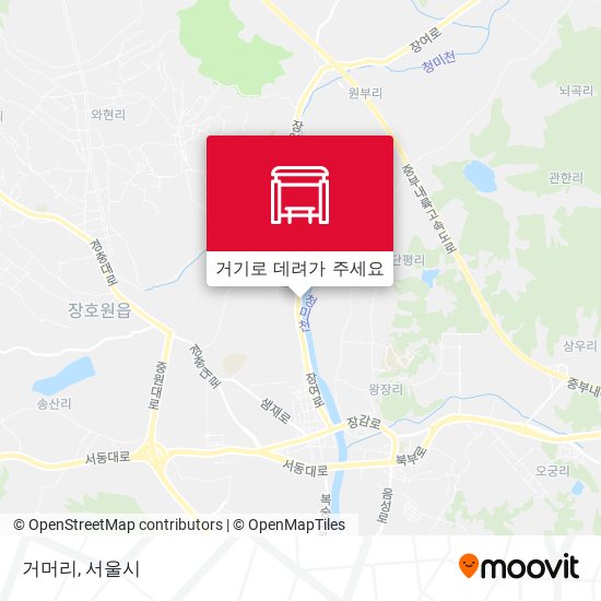 거머리 지도