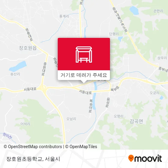 장호원초등학교 지도