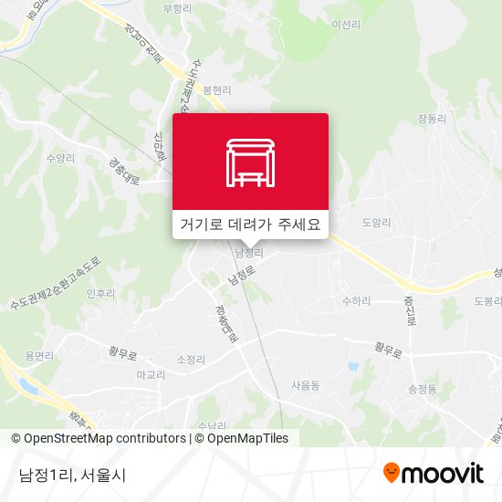 남정1리 지도