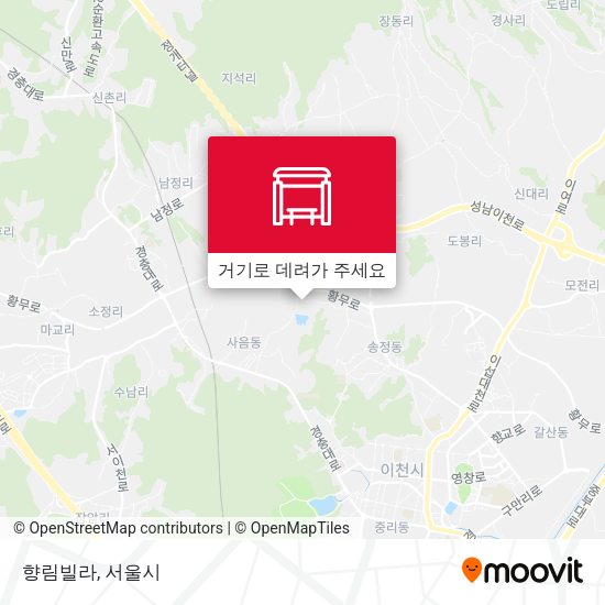 향림빌라 지도