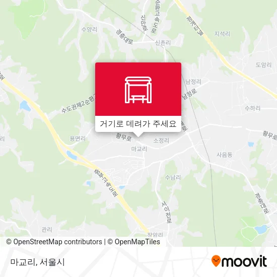 마교리 지도