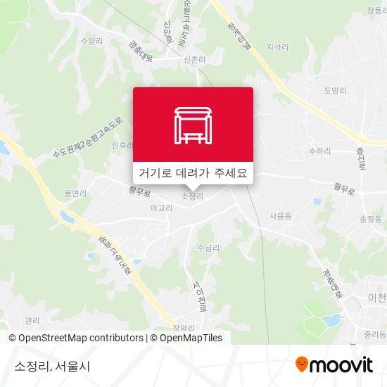소정리 지도
