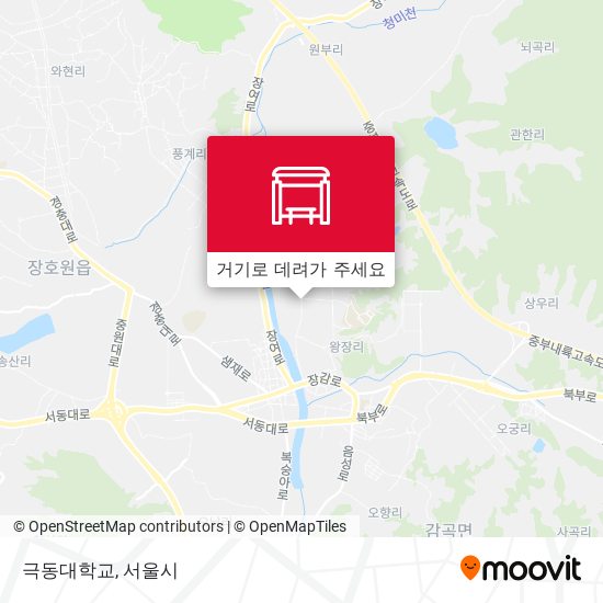 극동대학교 지도