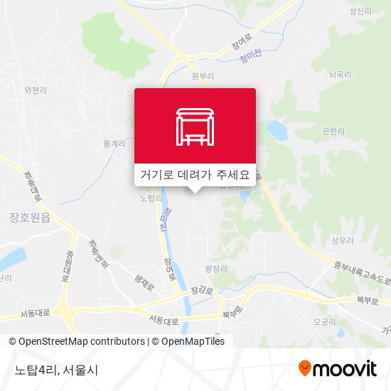노탑4리 지도