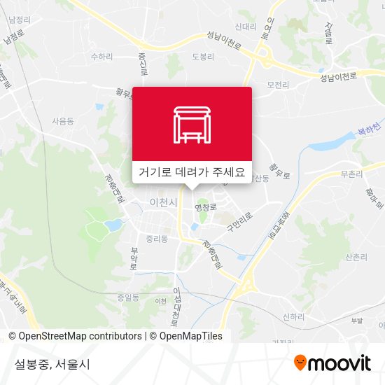 설봉중 지도