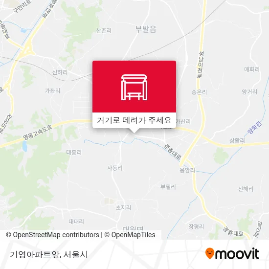 기영아파트앞 지도