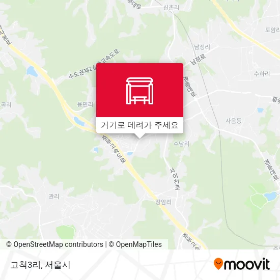 고척3리 지도