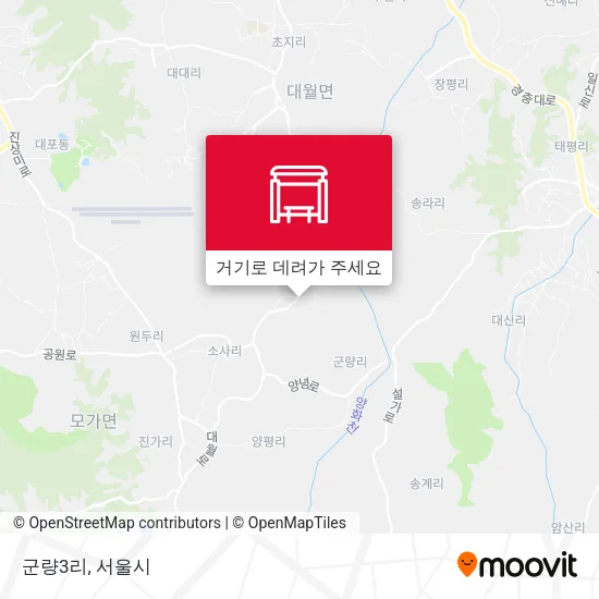 군량3리 지도
