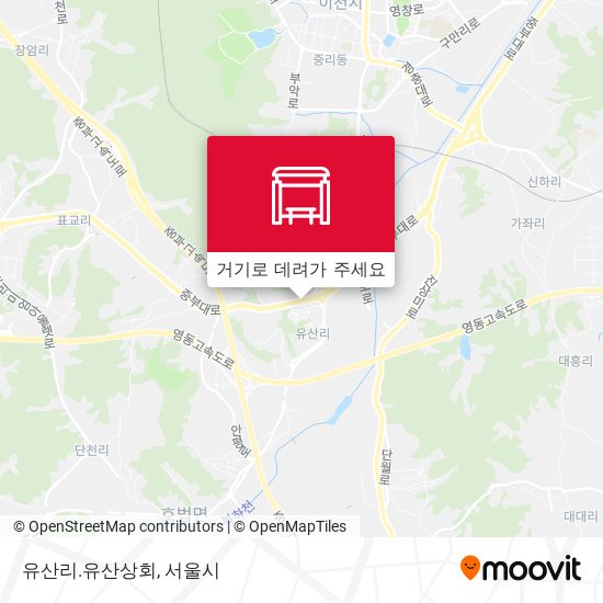 유산리.유산상회 지도