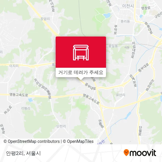 안평2리 지도