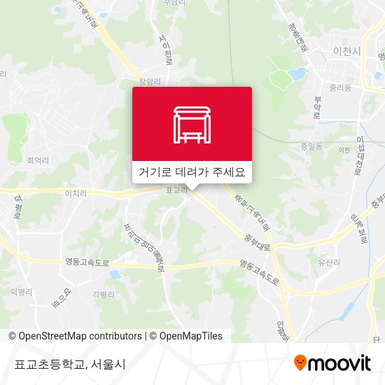 표교초등학교 지도