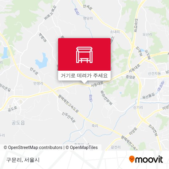 구문리 지도