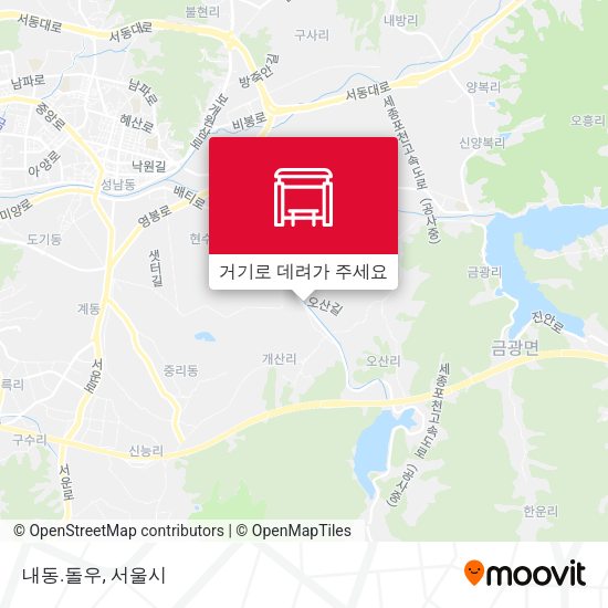 내동.돌우 지도