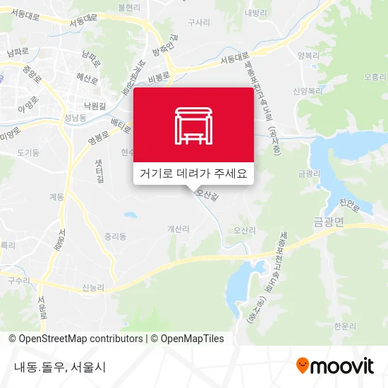 내동.돌우 지도