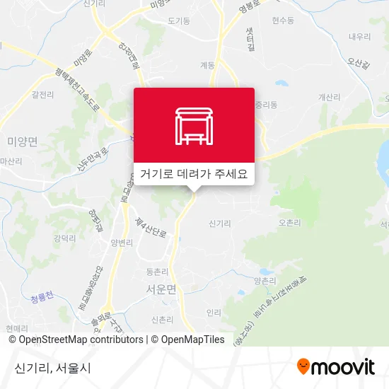 신기리 지도