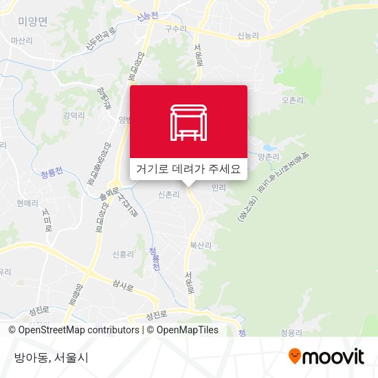 방아동 지도