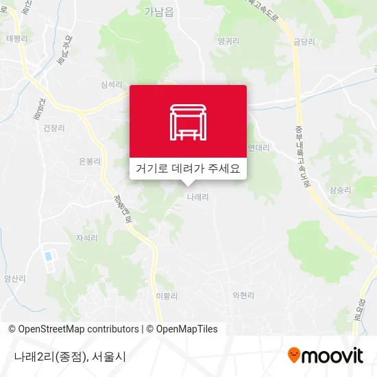 나래2리(종점) 지도