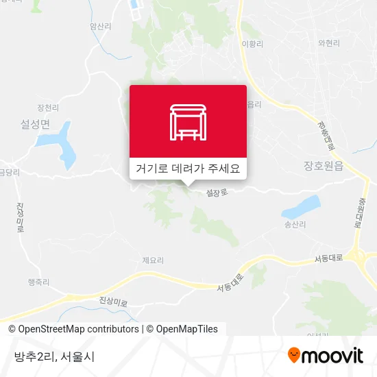 방추2리 지도