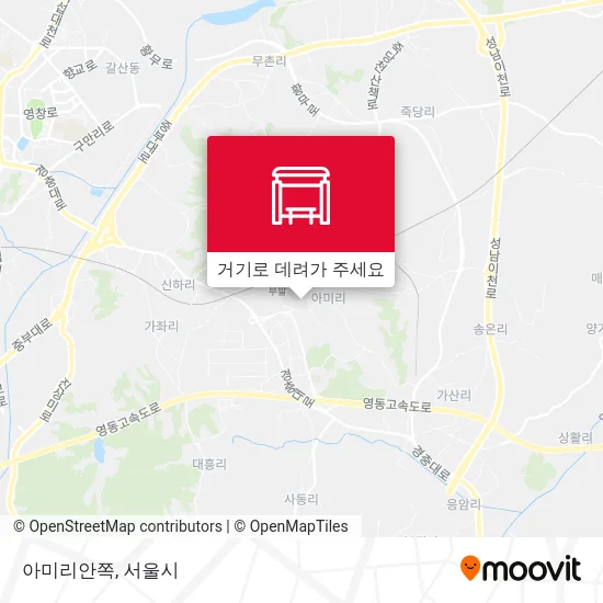 아미리안쪽 지도