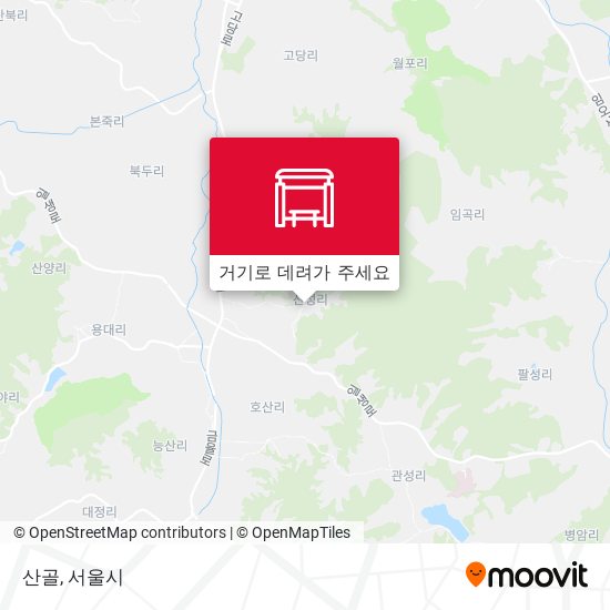 산골 지도