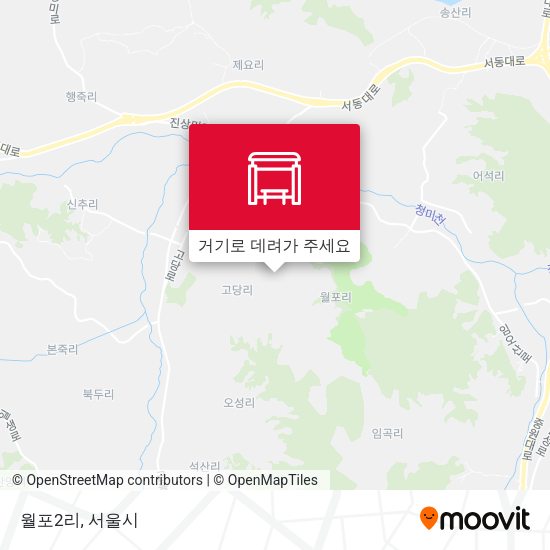 월포2리 지도