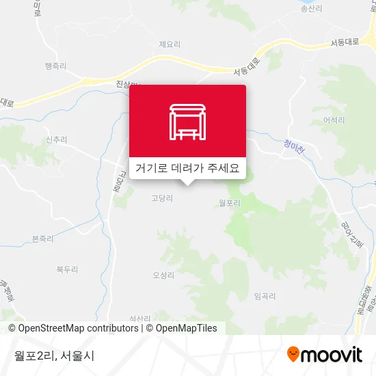 월포2리 지도